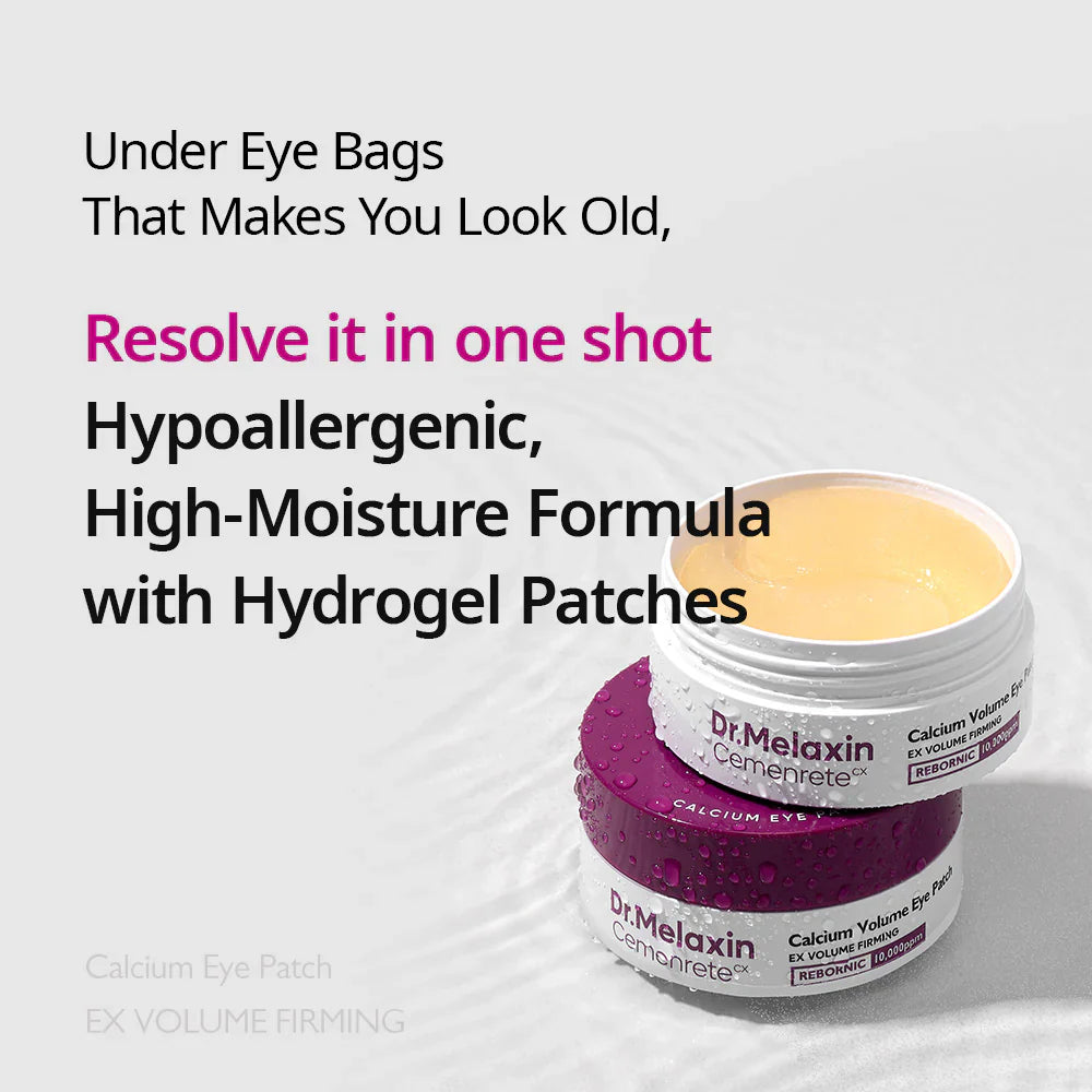 Dr. Melaxin Cemenrete Calcium Volume Eye Patch - Ενισχυτικά patches με ασβέστιο & κολλαγόνο - Image 3