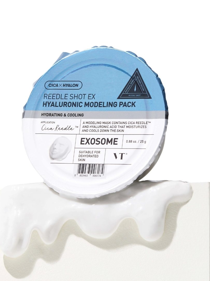 VT Cosmetics VT Reedle Shot EX Hyaluronic Modeling pack- Μάσκα μοντελοποίησης για Βαθιά Ενυδάτωση & Λάμψη - Image 2