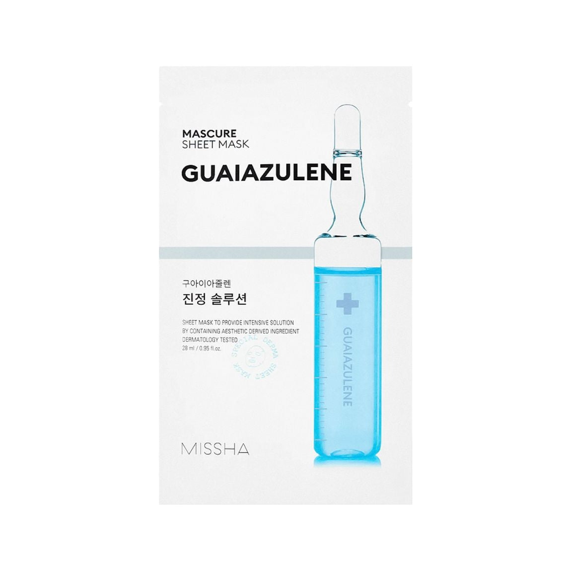 MISSHA Mascure Calming Guaiazulene Sheet Mask