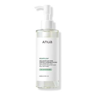 Anua Heartleaf Pore Control Cleansing Oil Mild - Έλαιο βαθύ καθαρισμού πόρων για ευαίσθητο δέρμα
