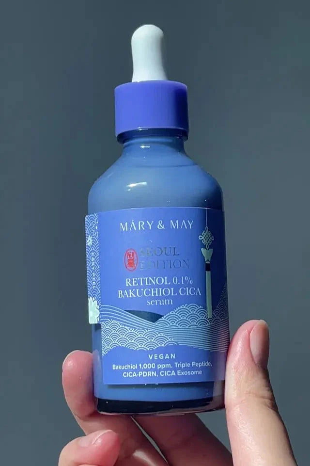 Mary&May Retinol 0.1% Bakuchiol CICA Serum - Προηγμένος αντιγηραντικός ορός με ρετινόλη - Image 2