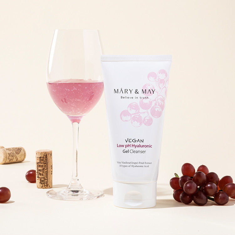 Mary&May Vegan Low pH Hyaluronic Gel Cleanser - Απαλό καθημερινό καθαριστικό - Image 3