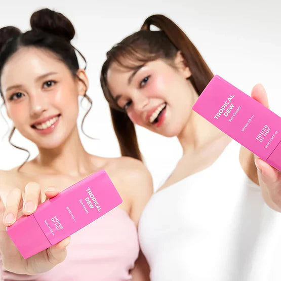 House of Hur Tropical Dew Sun Cream SPF 50+ PA++++ - Λεπτόρρευστη αντηλιακή για αφυδατωμένο δέρμα - Image 2