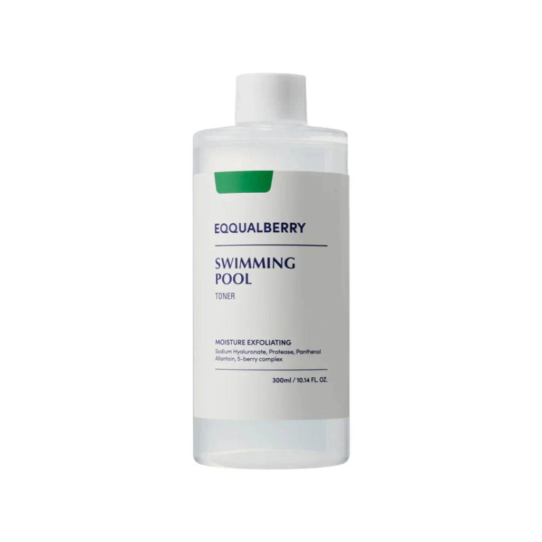 EQQUALBERRY Swimming Pool Toner 300ml - Καθημερινό τόνερ για λείο ενυδατωμένο δέρμα