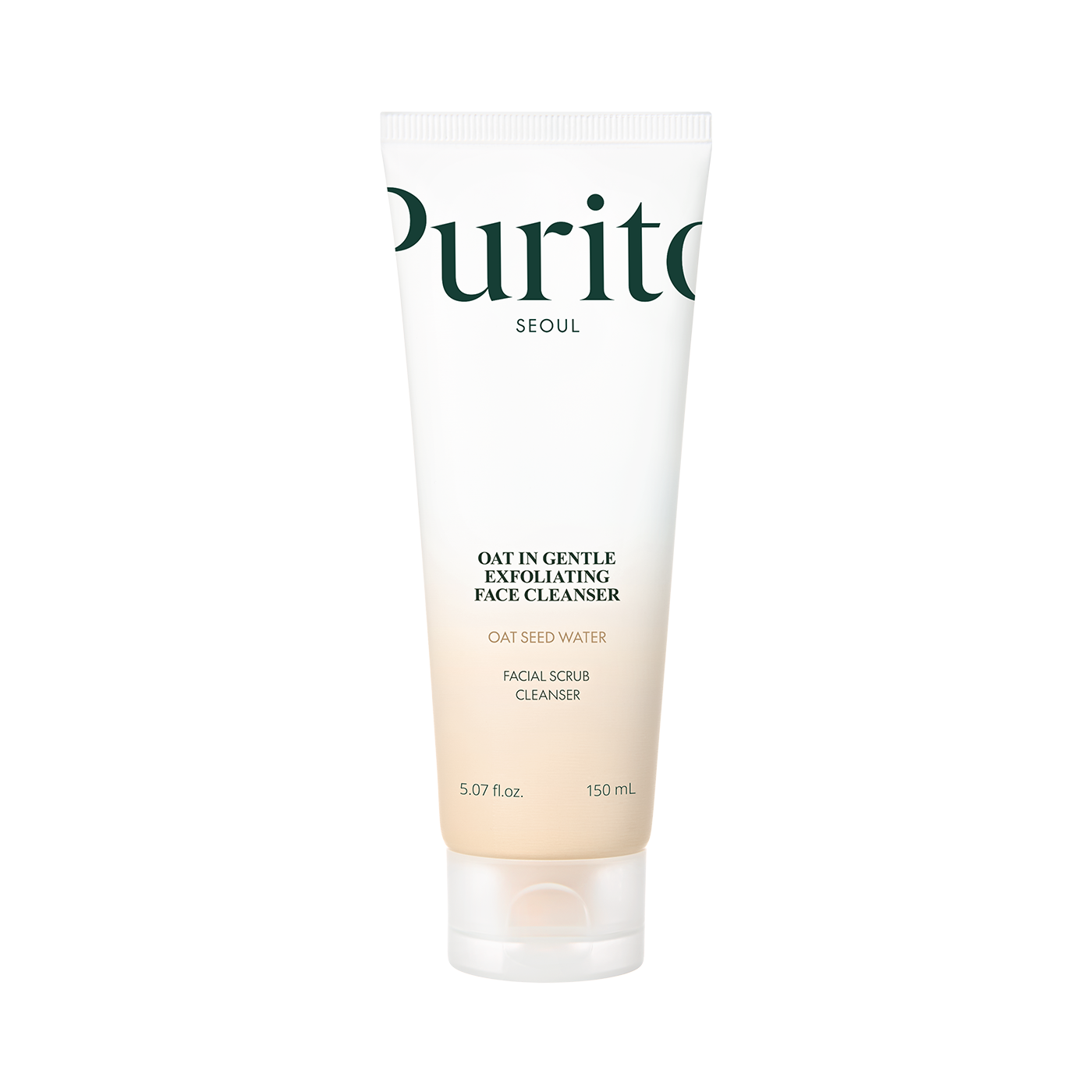 PURITO Oat In Gentle Exfoliating Face Cleanser - Απολέπιση με Βρώμη για Αψεγάδιαστο Δέρμα