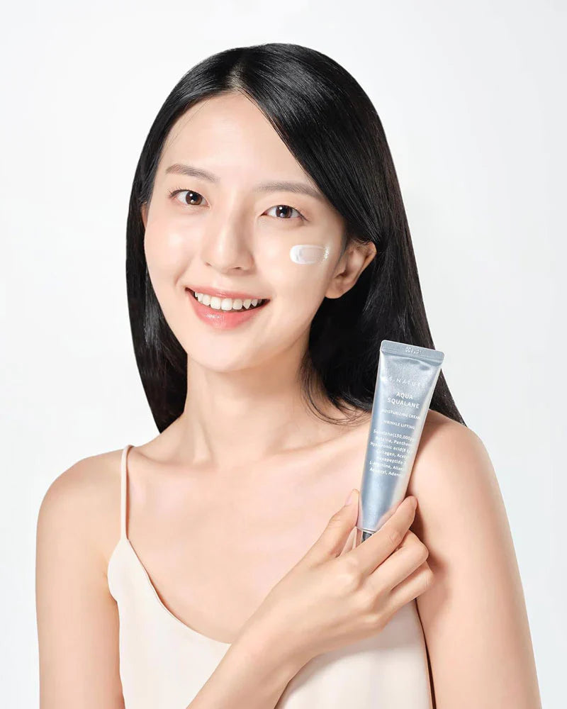 S.NATURE Aqua Squalane Moisturizing Cream - Ενυδατική με Squalane & Υαλουρονικό για Βαθιά Θρέψη & Λείανση - Image 3
